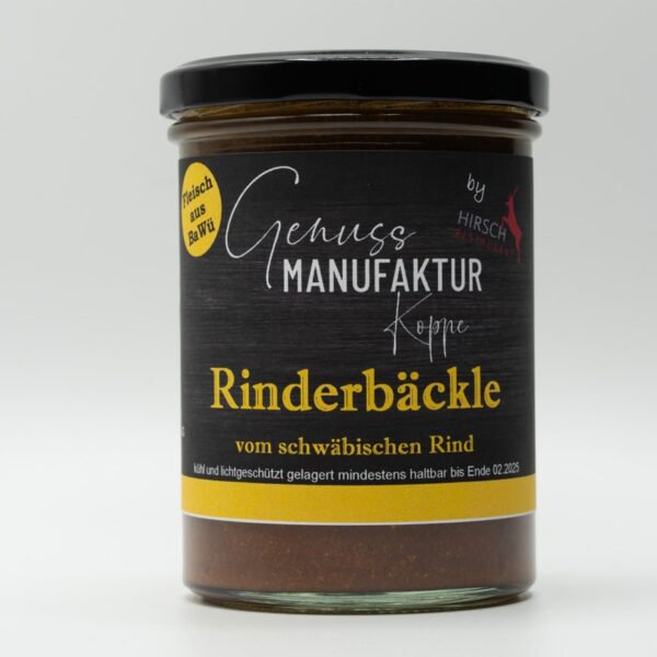 Rinderbäckle 400g