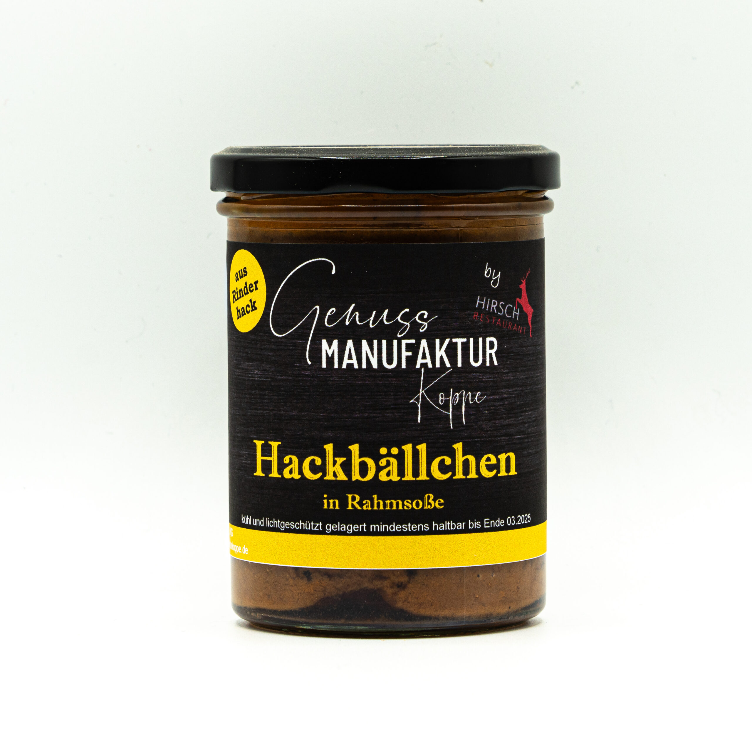 Hackbällchen in Rahmsoße 400g