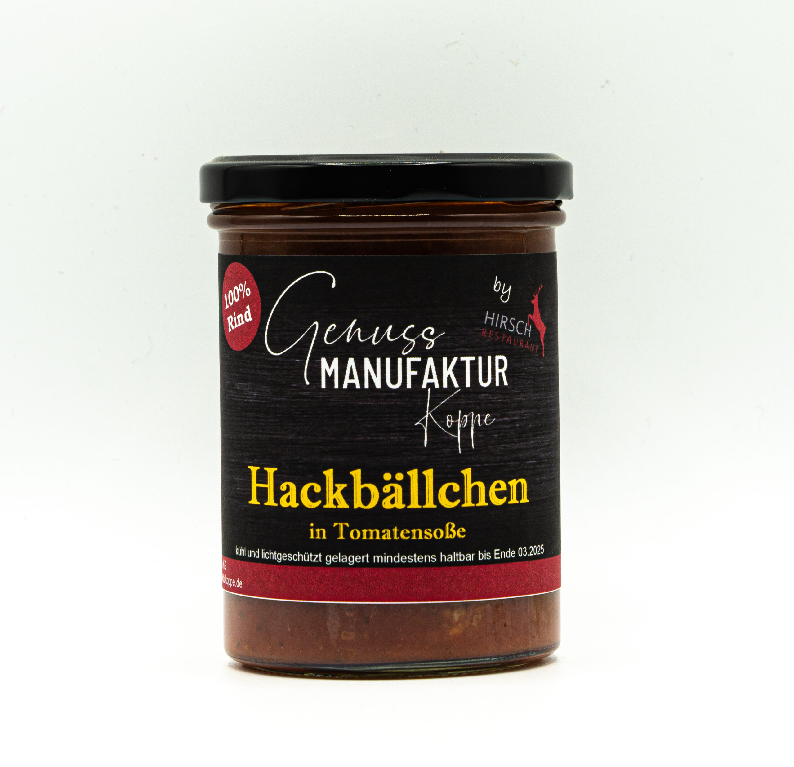 Hackbällchen in Tomatensoße 400g