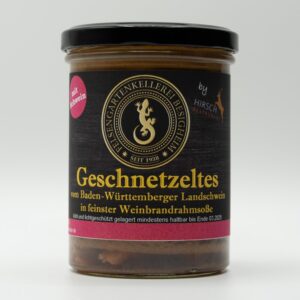 Geschnetzeltes in Weinbrandsoße 400g