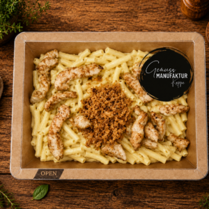 Mac n Cheese mit Hähnchen TK