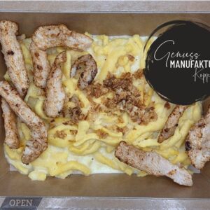 Käsespätzle mit Hähnchen TK