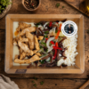 asiatische Pfanne mit Hähnchen & Langkornreis TK