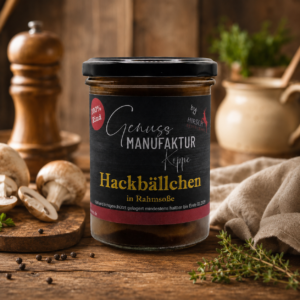 Hackbällchen in Rahmsoße