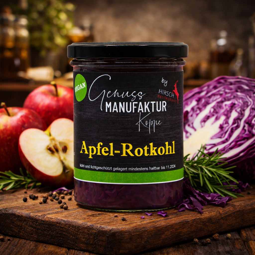 Apfel-Rotkohl
